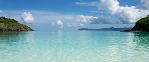 Trunk Bay, St Thomas, US Virgin Islands